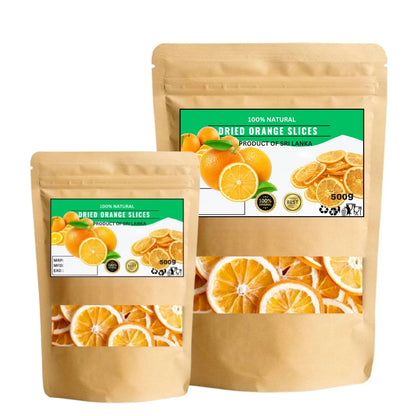 Organic Dried Orange Slices - 100% Natural Pure Premium Quality!