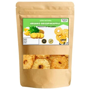 Organic Dried pineapple fruit - 100% Natural Pure Premium Quality!